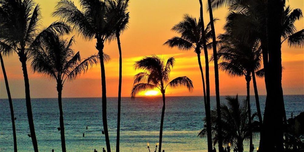 Blue Hawaii Vacation best trip sunset